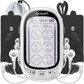 Dual Channel TENS EMS Unit Large Screen 24 Modes 36 Levels Intensity Muscle by CESLIFF