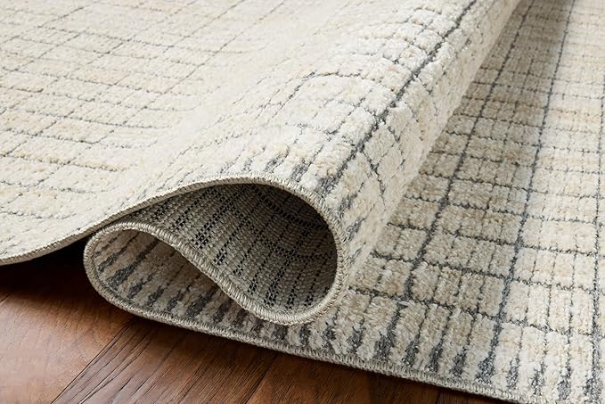 Loloi Amber Lewis Bexley Collection BEX-04 Slate/Natural 2'-7" x 12'-0" Runner - Image 3