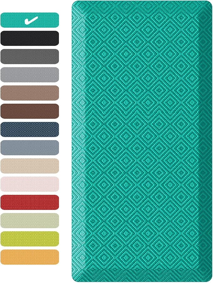 Ophanie Kitchen mats for Floor, 3/4 inch Thick, Kitchen Rugs, Waterproof by Ophanie