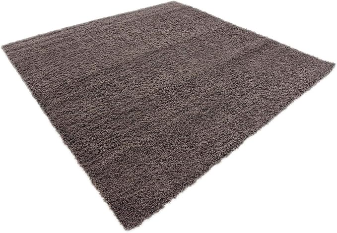 Unique Loom Solid Shag Collection Area Rug - Image 4