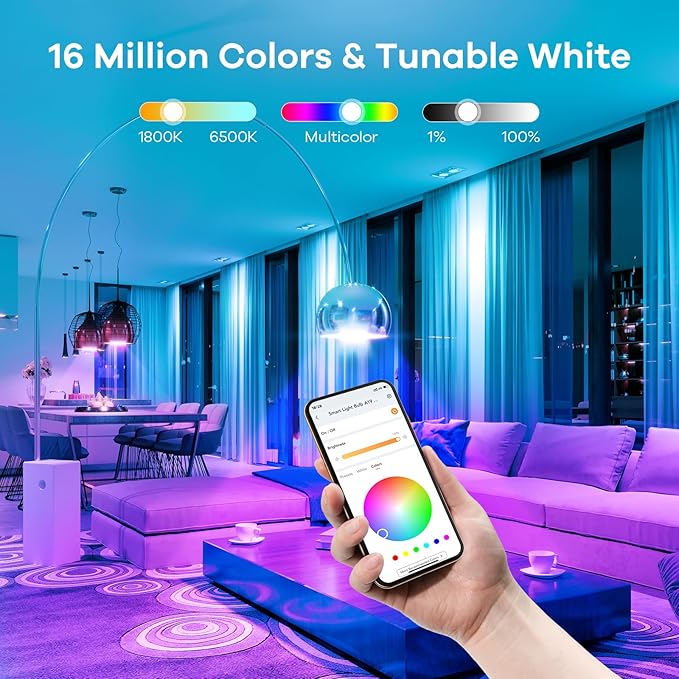 Linkind Smart Light Bulbs, Smart Bulb That Work - Image 4