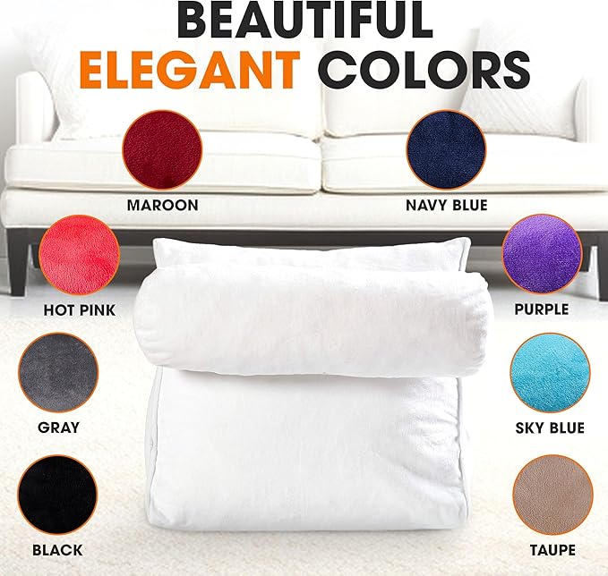 Cheer Collection Reading Wedge Pillow - Image 6
