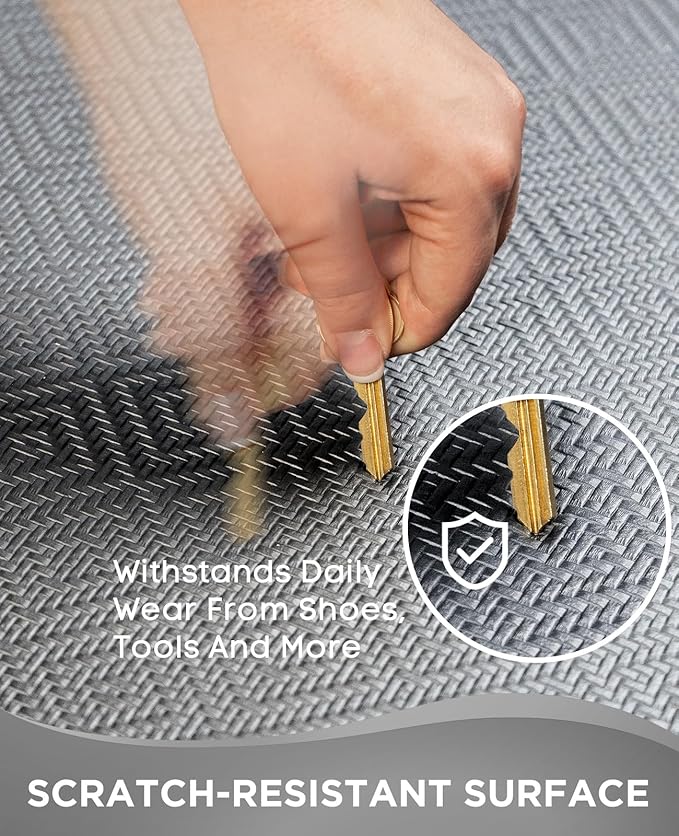 Ophanie Kitchen Mats for Floor, 3/4 inch Thick, 17x28 Anti Fatigue Cushioned Mat - Image 5