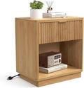 Miereirl Fluted Nightstands by Miereirl