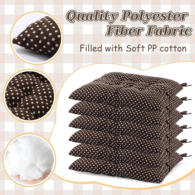 Geetery 12 Pcs Floor Pillows for Classroom Bulk Square Seating Cushions for - Image 2