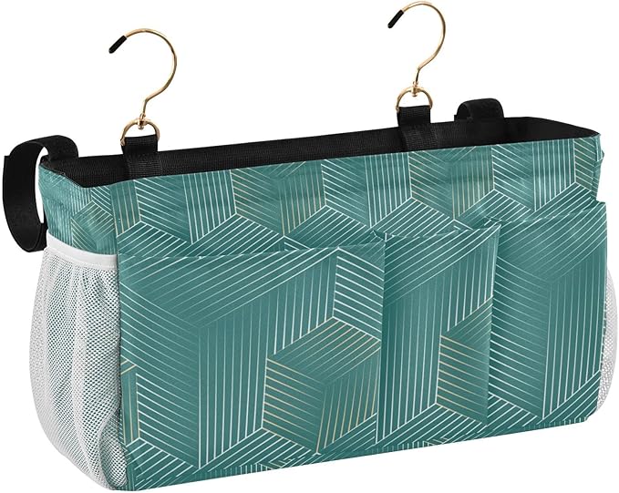 Bedside Caddy Hanging Bunk Bed Caddy Bed Organizer Hanging Pocket - Image 2