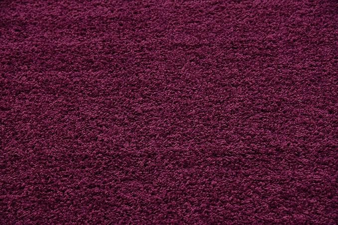 Unique Loom Solid Shag Collection Area Rug - Image 7