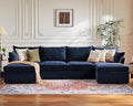 ABCASA 134.6" Oversized Modular Sectional Sofa, 6 Seater U Shaped Couch by ABCASA