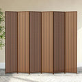 6 Panel Room Divider and Extra Wide Folding Privacy Screen, 94.5" W x 67" H by cocosica