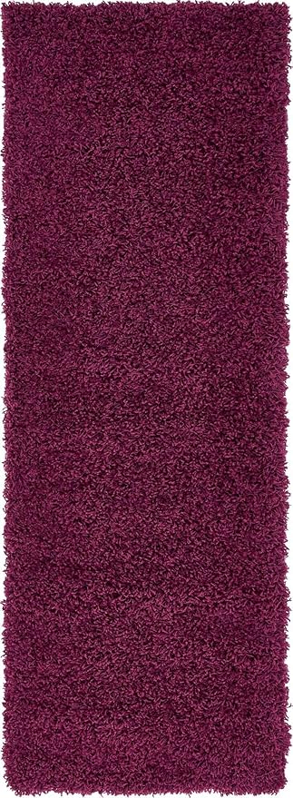 Unique Loom Solid Shag Collection Area Rug - Image 12