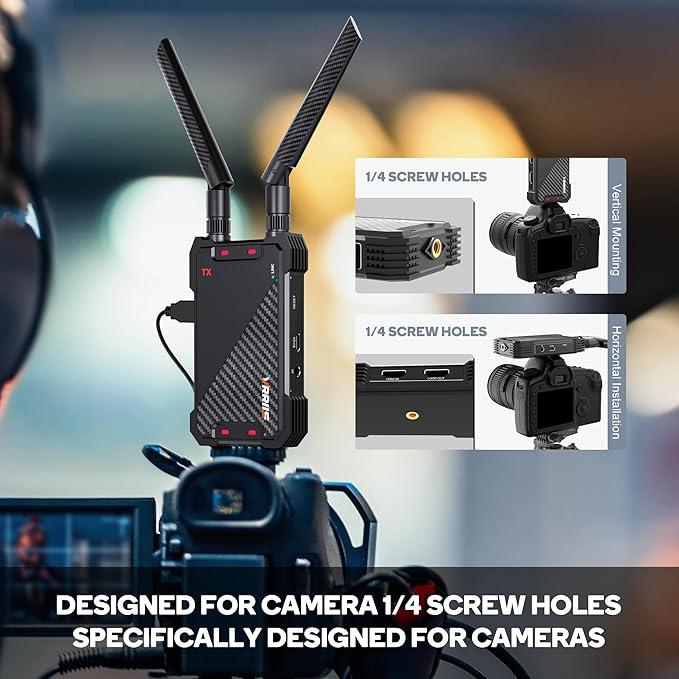 Wireless HDMI Receiver, Receiver Only, 1300FT Wireless HDMI Extender Kit - Image 4