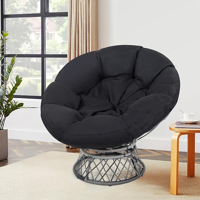 46" Giant Oversized Rattan Papasan Chair - Image 6