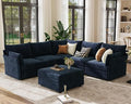 ABCASA 103.5" Oversized Modular Sectional Sofa, L Shaped Convertible Couch by ABCASA