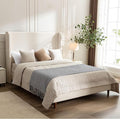 Harper Bed Frame with 54" Extra-Tall Headboard by Unknown
