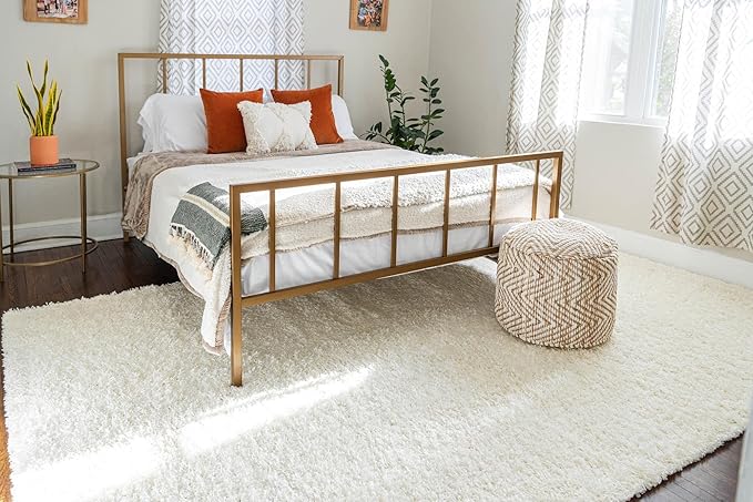 Unique Loom Solid Shag Collection Area Rug - Image 11