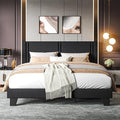 Upholstered King Size Bed Frame by Einhomn