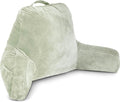 Husband Pillow Desert Sage, Original Reading Pillow in Bed Rest Chair, Shredded by HusbandPillow