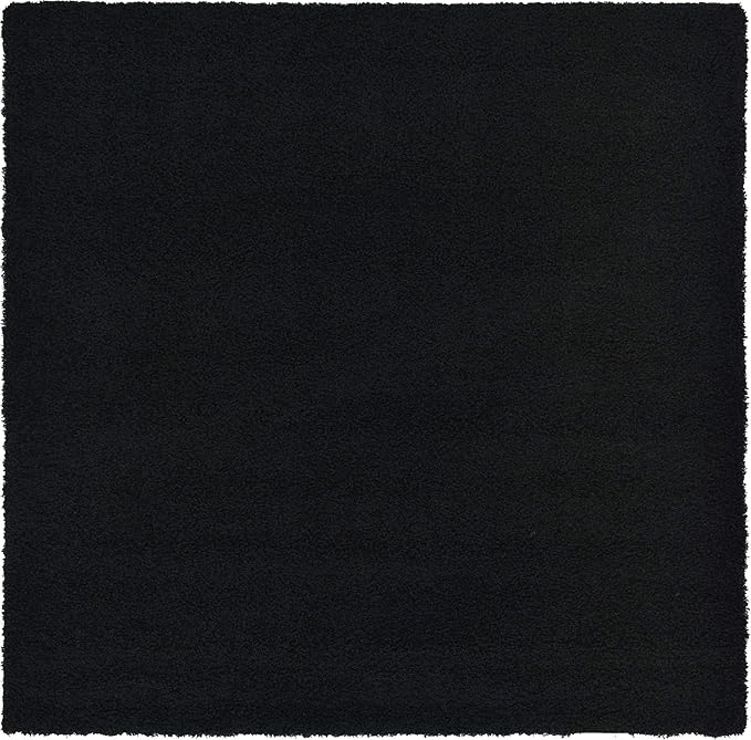 Unique Loom Solid Shag Collection Area Rug - Image 4
