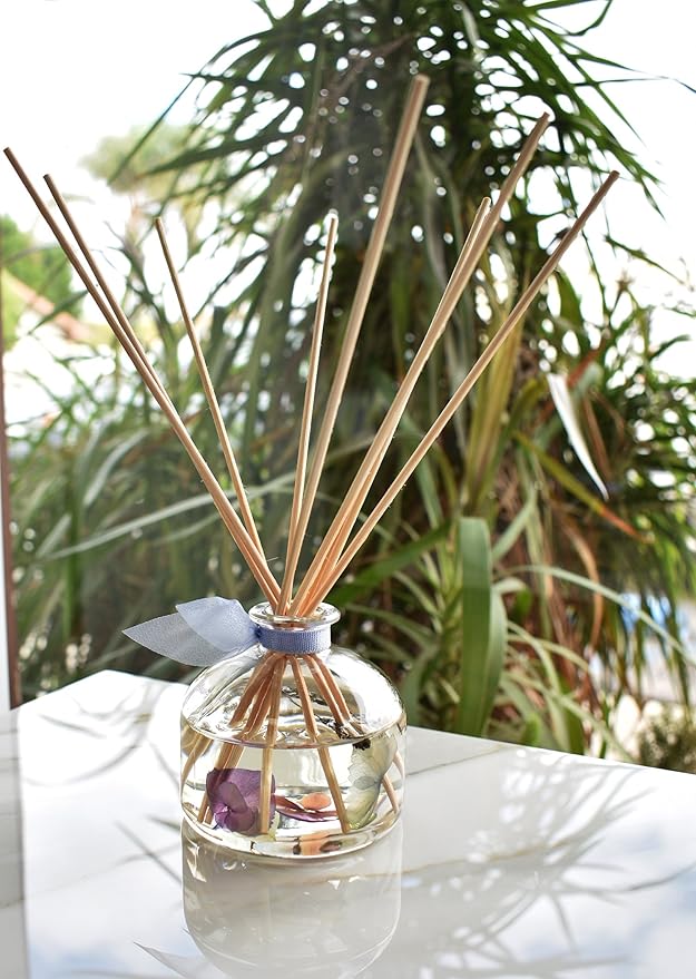 LOVSPA Reed Diffuser Set, Calm Spanish Blue Lavender Scented Oil Diffuser - Image 5