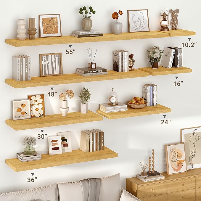 Vivelove 10" Deep Floating Shelves - Image 4