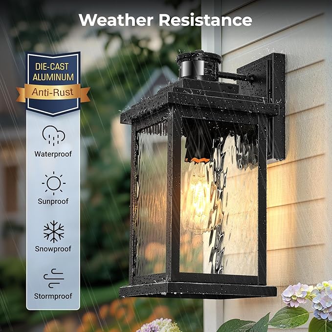 VIANIS 2 Pack Large Advanced Motion Sensor Outdoor Lights, Aluminum Waterproof - Image 6