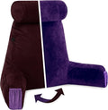 Husband Pillow Medium Aspen Edition Mauve Purple, Sit Up Reading & Bed Rest by HusbandPillow