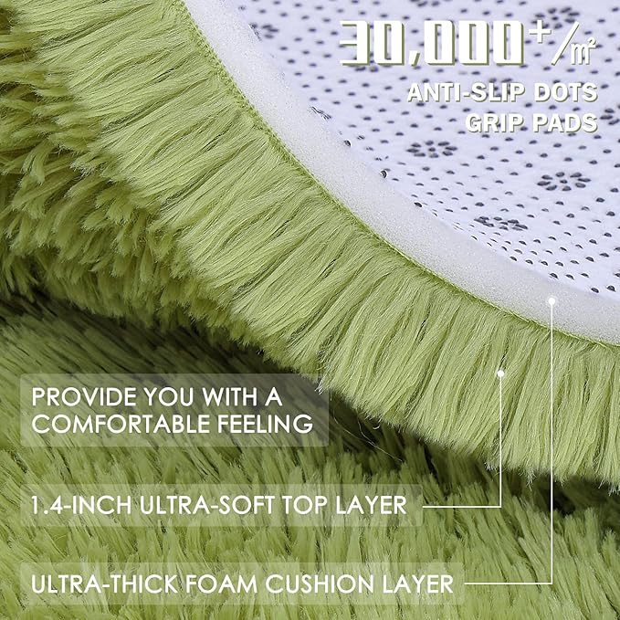OLANLY 2x4 Machine Washable Runner Rugs - Image 7