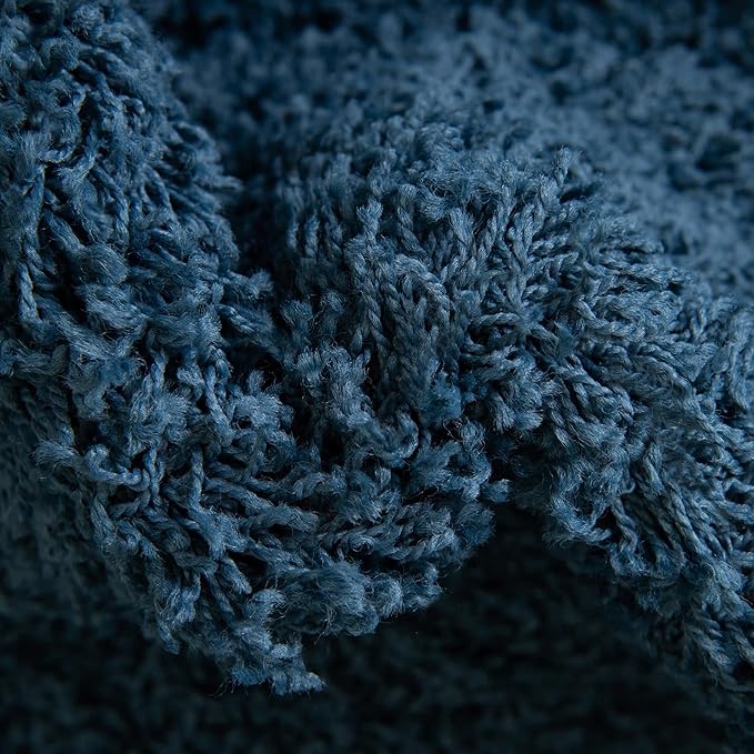 Unique Loom Solid Shag Collection Area Rug - Image 8