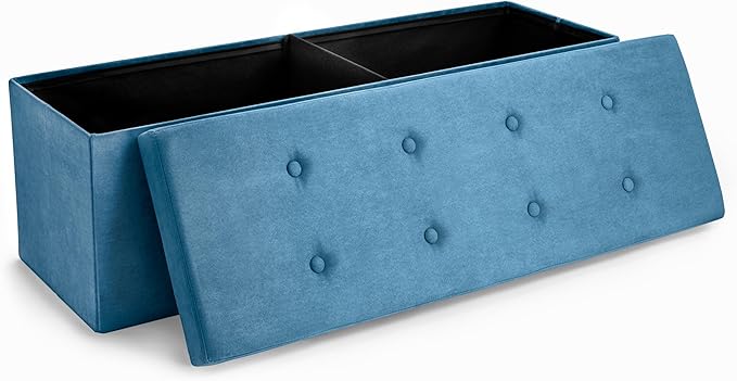 Sorbus Storage Ottoman Bench – Collapsible/Folding Bench Chest by Sorbus