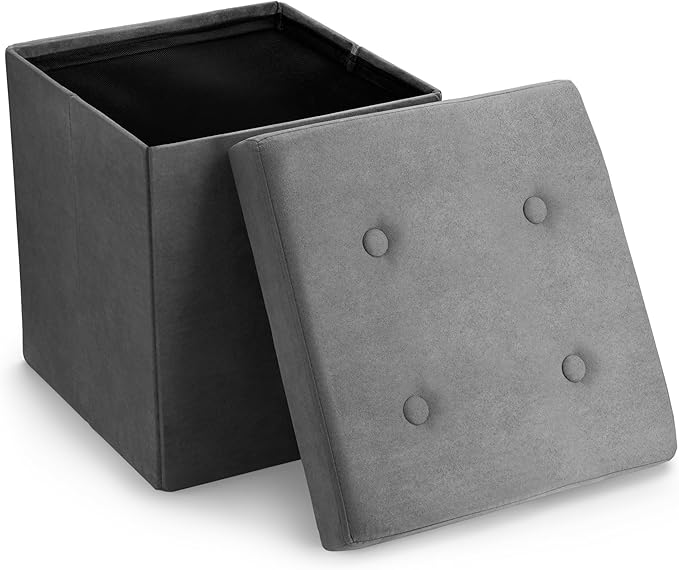 Sorbus Storage Ottoman Bench – Collapsible/Folding Bench Chest by Sorbus