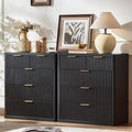 LEYAOYAO Fluted 5 Drawers Dresser by LEYAOYAO-Findtheshiningpointofyourideallife%EF%BC%81