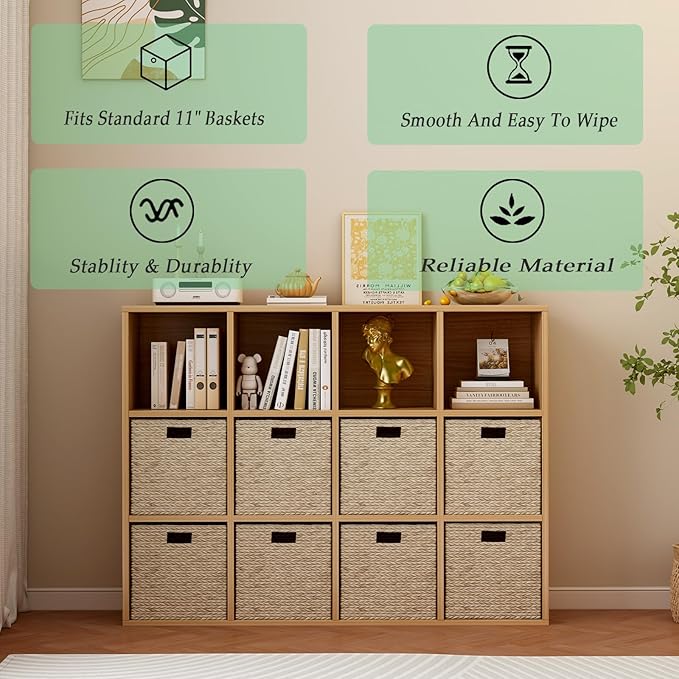 OSCHF 12-Cube Storage Shelf Bookcase - Image 4
