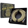 AA AUDIO ACCESSORY Gold Series Star Quad XLR Cables 20ft, Neutrik Connectors by AA