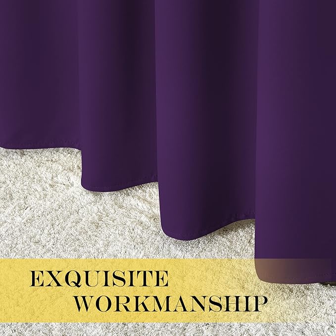 NICETOWN Blackout Curtains 63 inches Long - Image 5