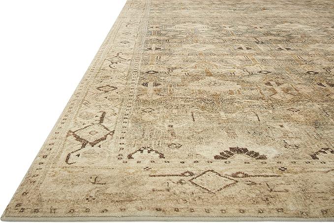 Loloi Margot Collection MAT-04 Antique/Sage 2'-6" x 7'-6" Runner Rug feat. - Image 3