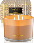 96NORTH Luxury Coffee Soy Candle | Large 3 Wick Jar Candle | Up to 40 Hours by 96NORTH%C2%AE
