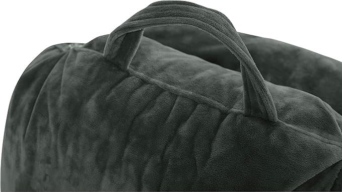 Husband Pillow Medium Dark Green, Backrest Kids, Petite Adults - Image 9
