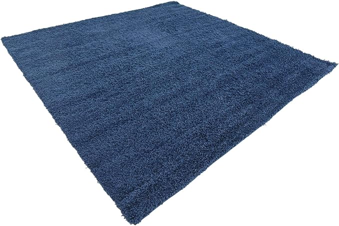 Unique Loom Solid Shag Collection Area Rug - Image 4