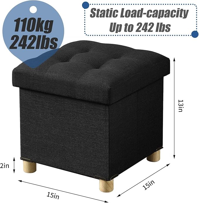 BRIAN & DANY 15 Inches Ottoman - Image 2