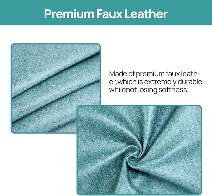 Teniux Remote Control Holder Faux Leather Armrest Organizer - Image 3