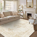 5x7 Vintage Washable Area Rugs Boho Medallion Large Distressed Retro Accent by HOME