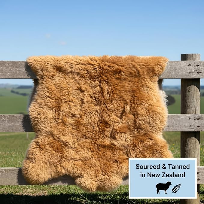 Large Sheepskin Rug for Living Room - Image 8