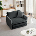 mikibama 41.4" W Single Seat Sofa, Chenille Comfy Deep Upholstered Couch by Mikibama