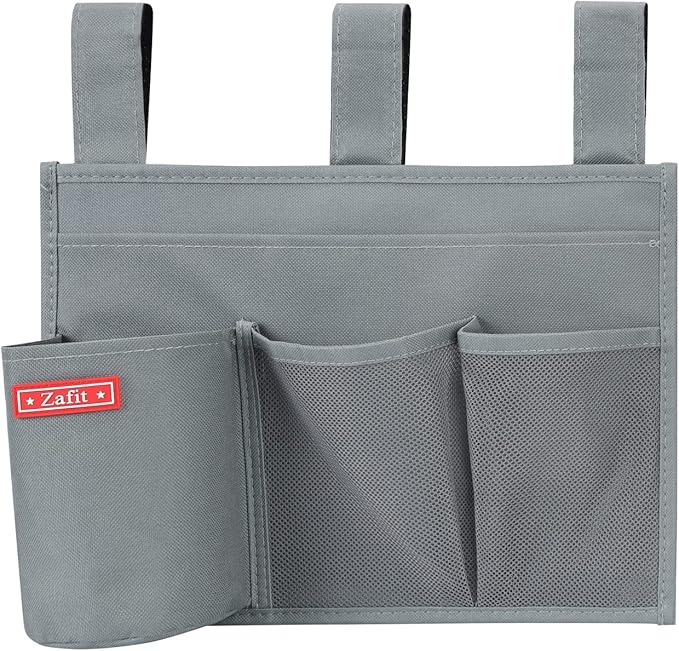 Zafit Hanging Bedside Caddy, Bedside Storage Organizer - Image 4