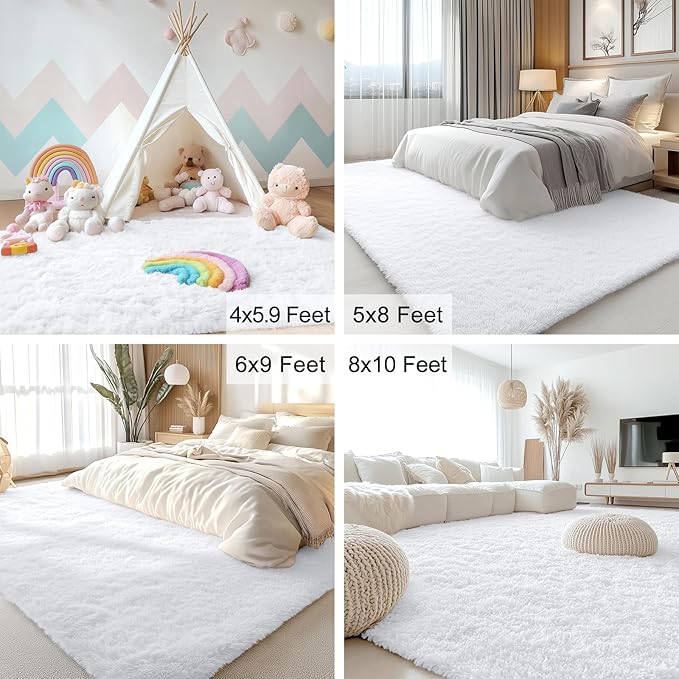 OLANLY 8x10 Machine Washable Large Area Rugs - Image 6