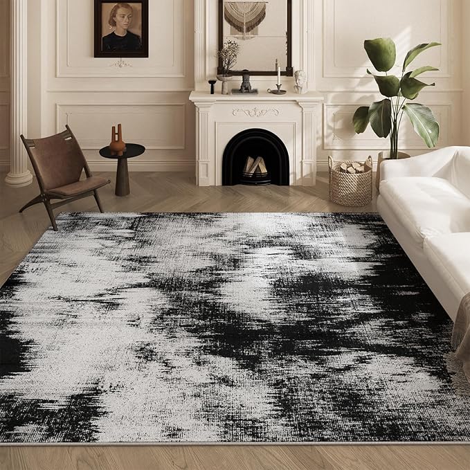 Area Rugs 8x10, Modern Abstract Machine Washable Rugs by OLFRUGDTRUG