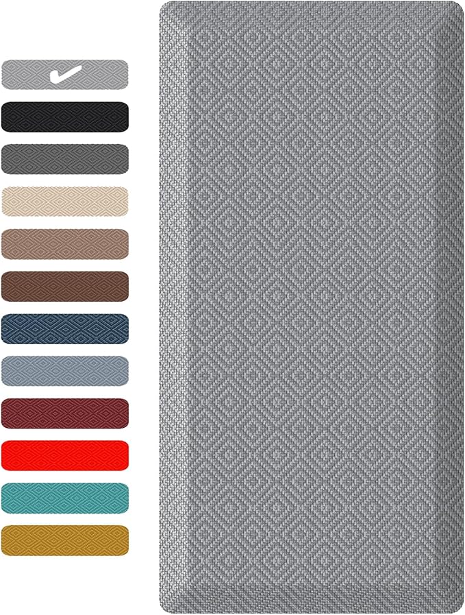 Ophanie Kitchen Mats for Floor, 3/4 Inch Thick Kitchen Rugs, Waterproof by Ophanie