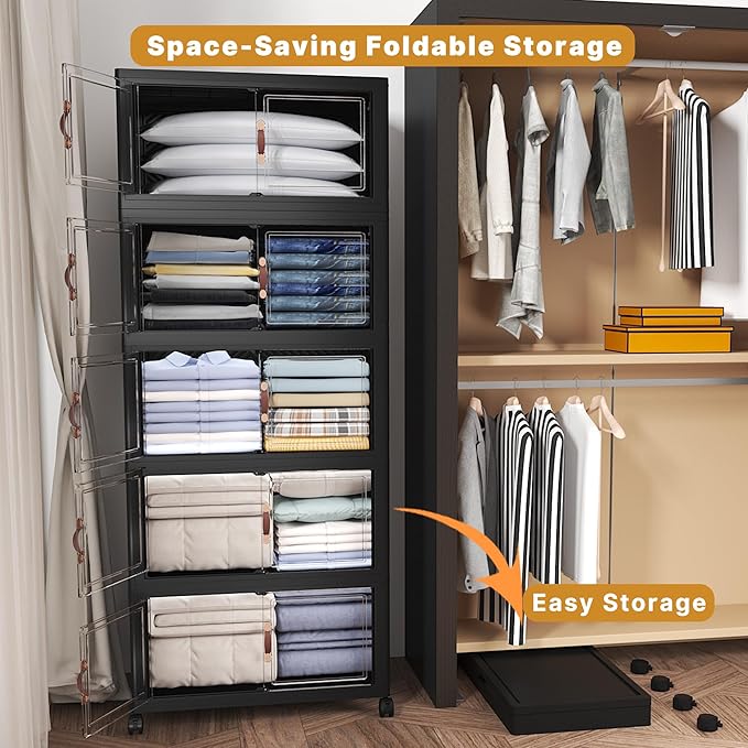 Extra Large Stackable Storage Bins - Image 4