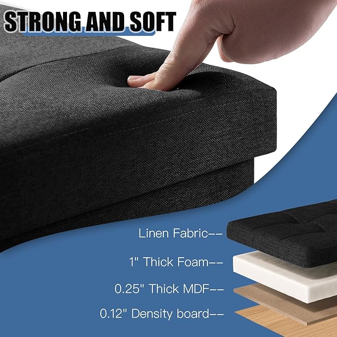 BRIAN & DANY 15 Inches Ottoman - Image 5