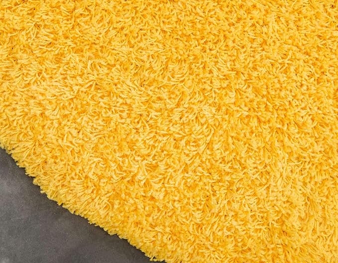 Unique Loom Solid Shag Collection Area Rug - Image 8